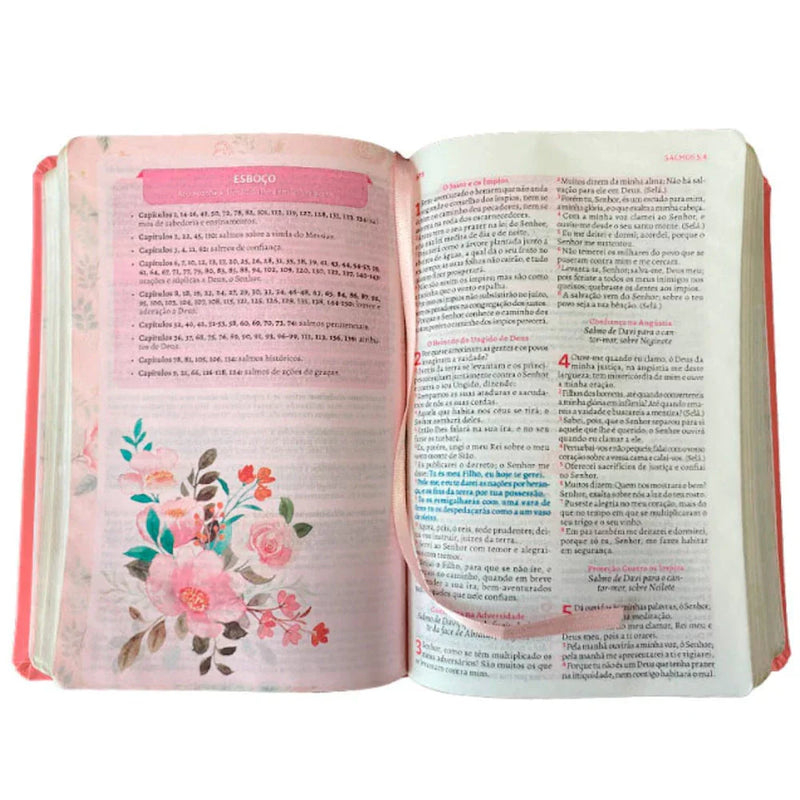 Bíblia da Pregadora Fiel - Rosa Pink